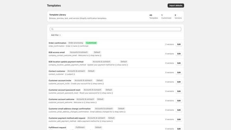 TestFlow ‑ Email Templates