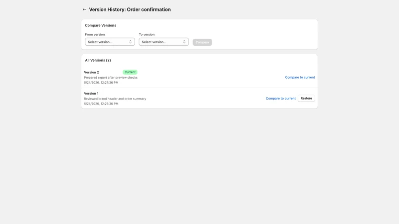 TestFlow ‑ Email Templates