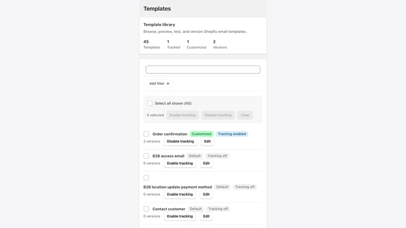 TestFlow ‑ Email Templates
