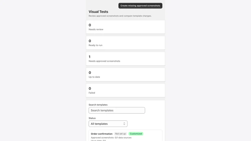 TestFlow ‑ Email Templates