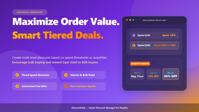 DiscountHub ‑ Smart Discount