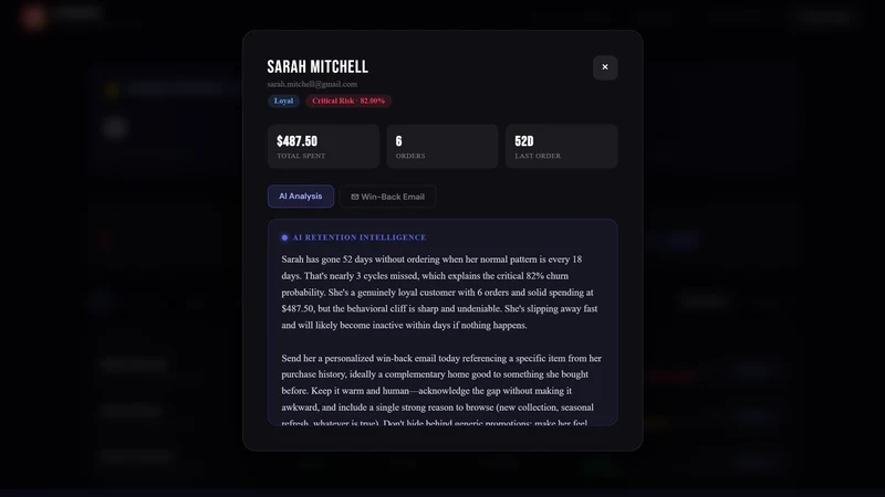 ChurnEx: AI Customer Retention