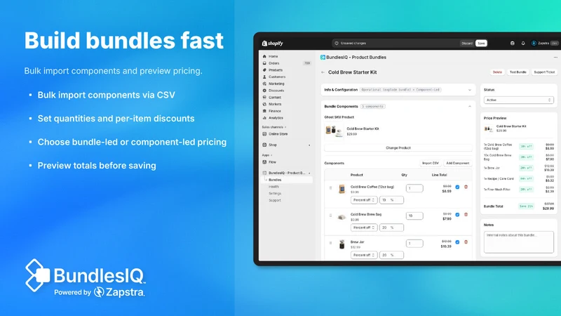 BundlesIQ ‑ Product Bundles