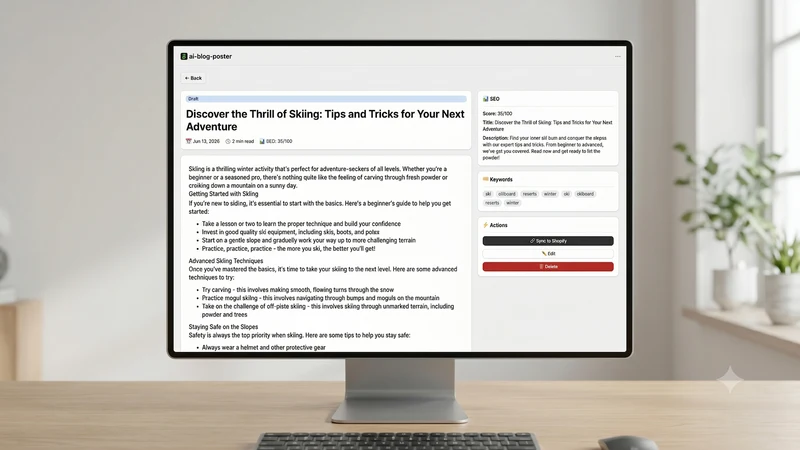 ABW: AI Blog Writer
