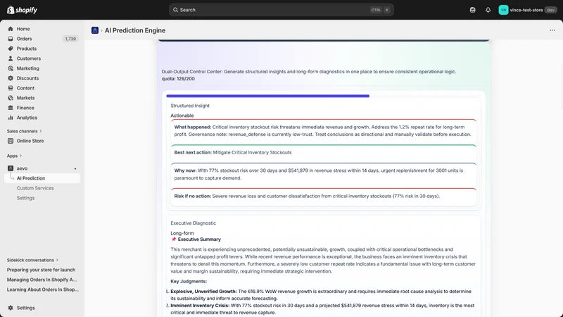 AEVO Intelligence Hub