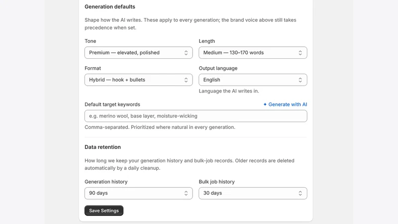 Talia ‑ AI SEO Autopilot