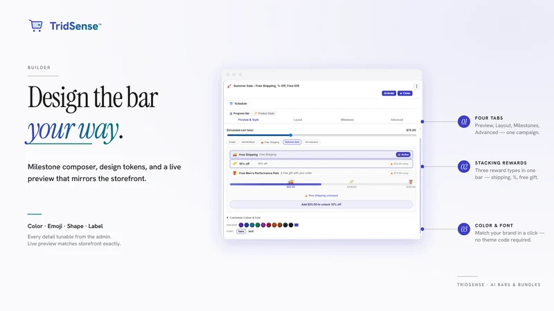 TridSense — AI Bars & Bundles
