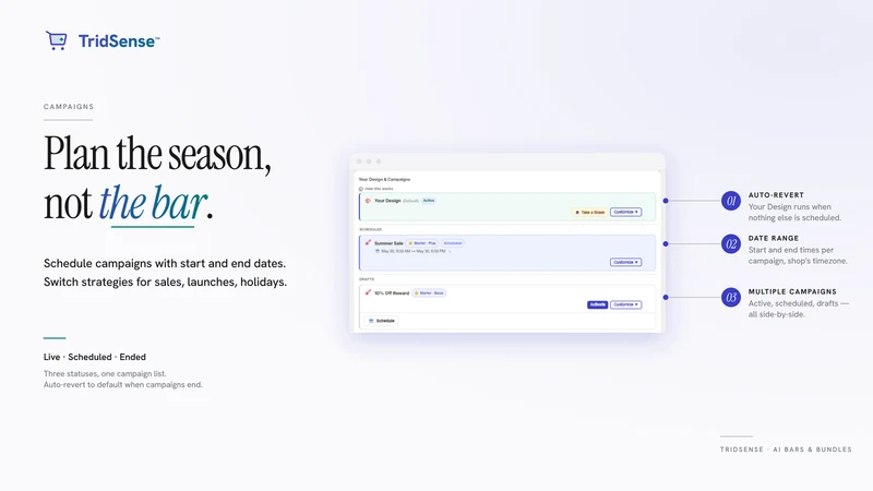 TridSense — AI Bars & Bundles