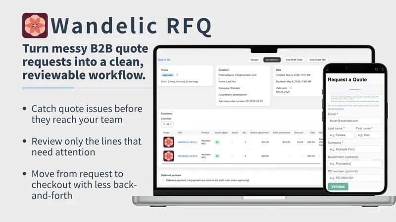 Wandelic RFQ