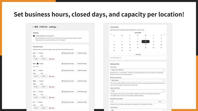 UR: Event Appointment Booking