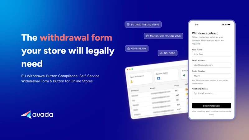 Avada EU Withdrawal Button