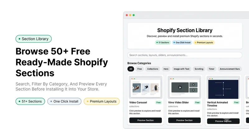 Instant Section: Theme Section