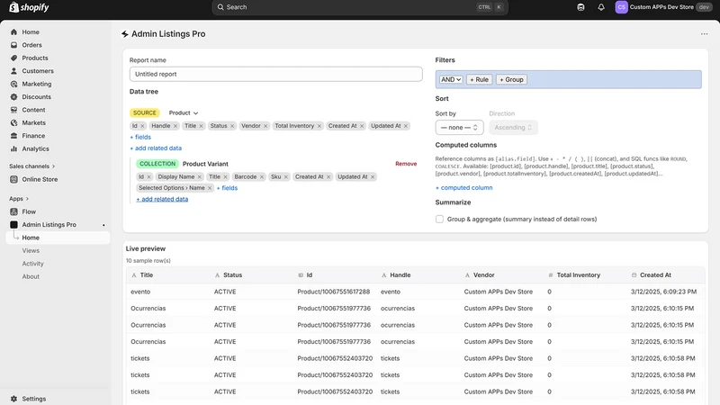 SuperCognit ‑ Pro Reports