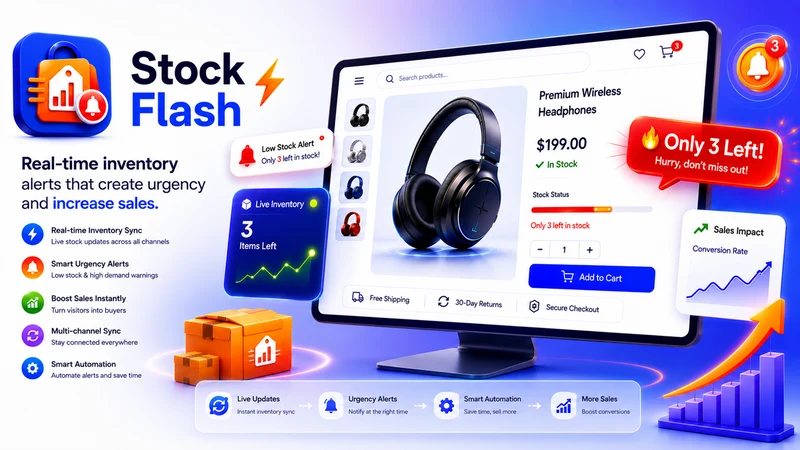 Stock Flash: Low Stock Alert