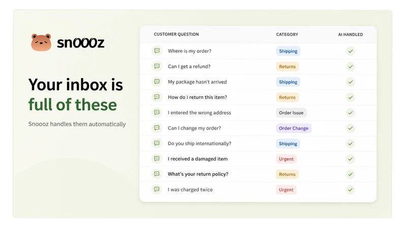 Snoooz AI