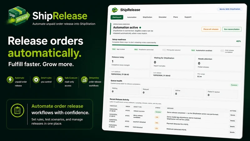 ShipRelease ‑ Order Release