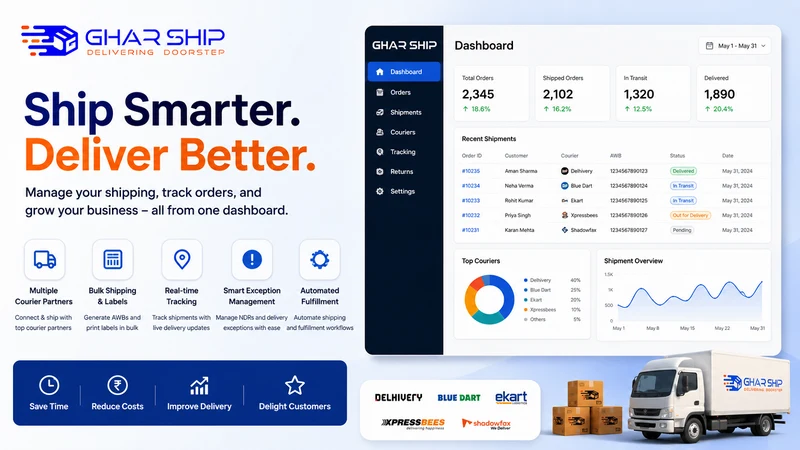 GharShip: Shipping & Tracking