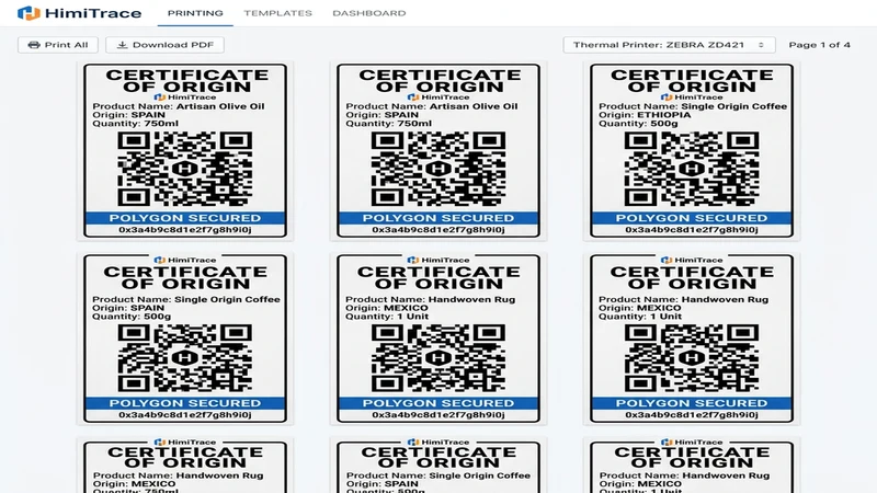 HimiTrace Traceability