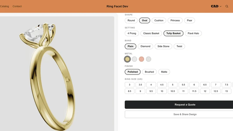 Ring Facet ‑ Ring Builder