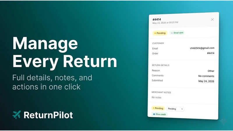 ReturnPilot