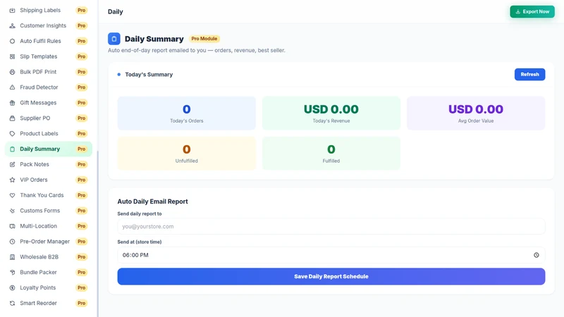 PackSlip: Slips & Fulfillment
