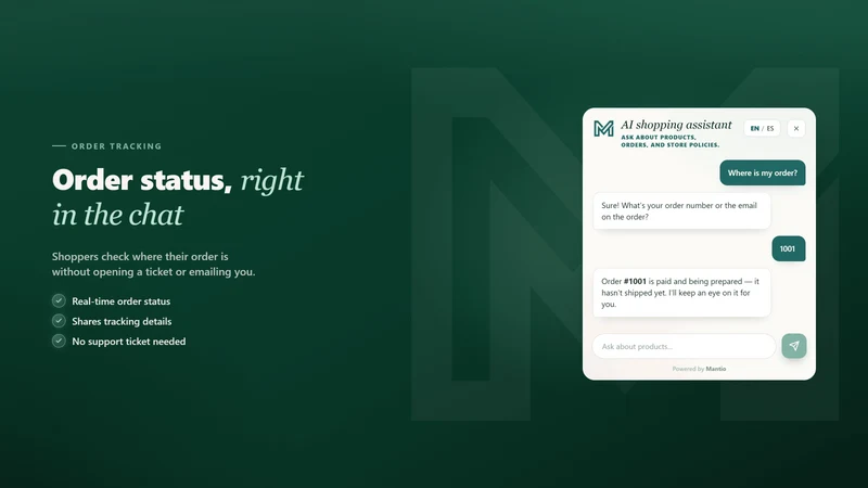 Mantio AI Chatbot