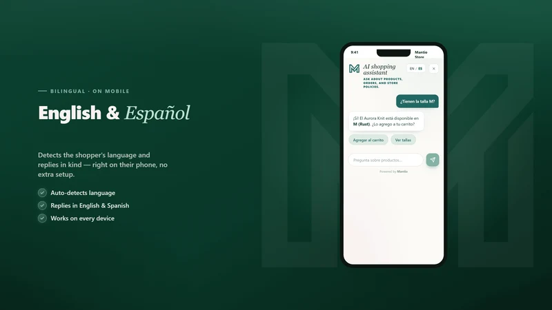 Mantio AI Chatbot