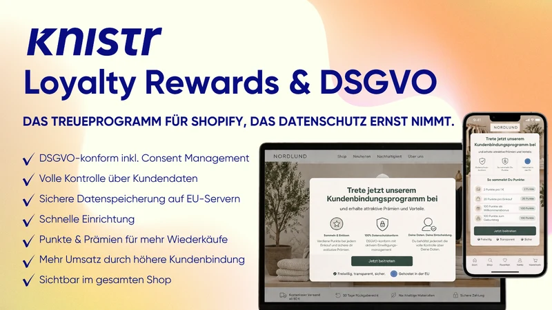 KNISTR Loyalty Rewards & DSGVO