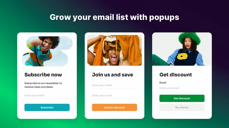 GSC Popup, Email Pop Up