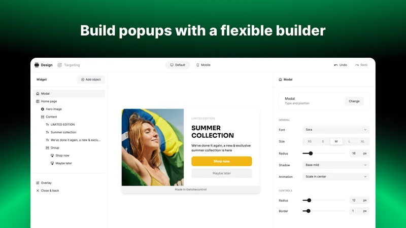 GSC Popup, Email Pop Up