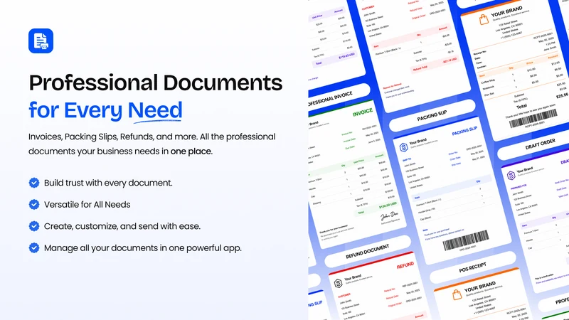 Easy PDF Invoice Generator Pro