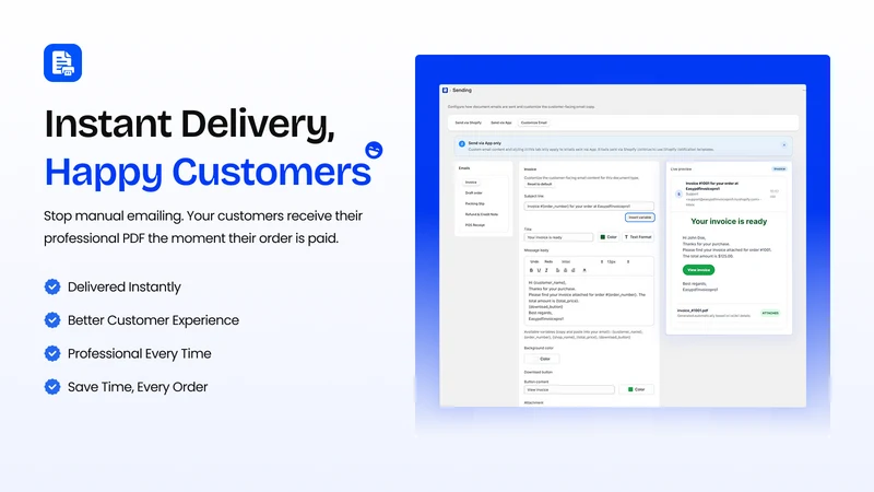 Easy PDF Invoice Generator Pro