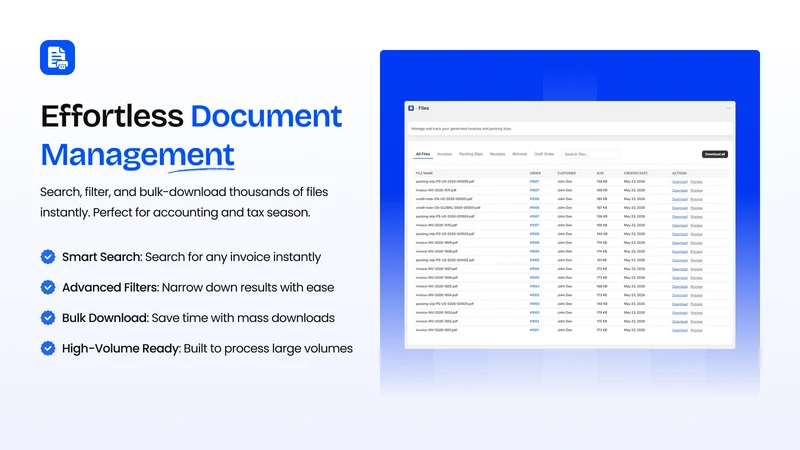 Easy PDF Invoice Generator Pro