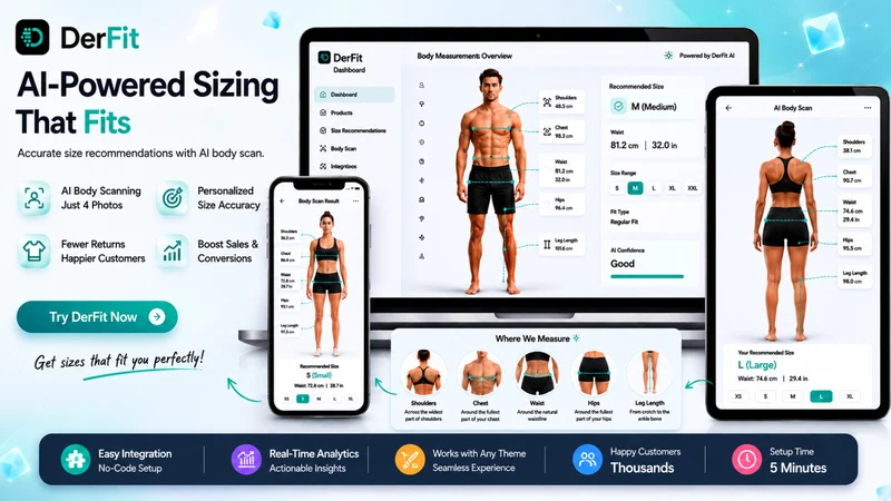 DerFit ‑ Size Recommender