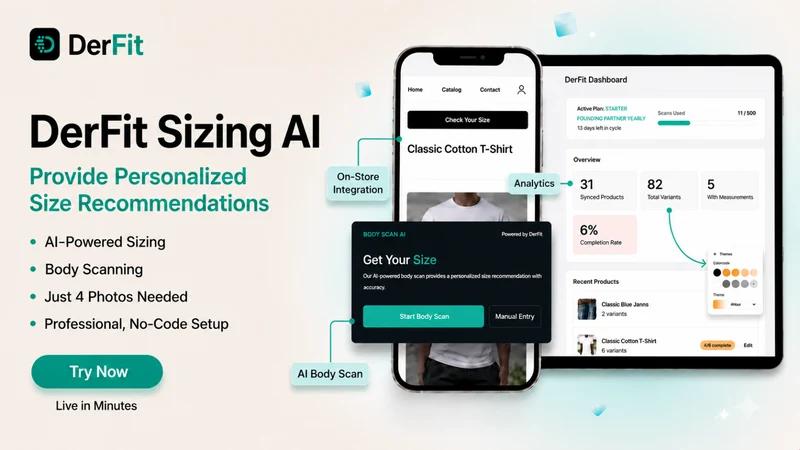 DerFit ‑ Size Recommender