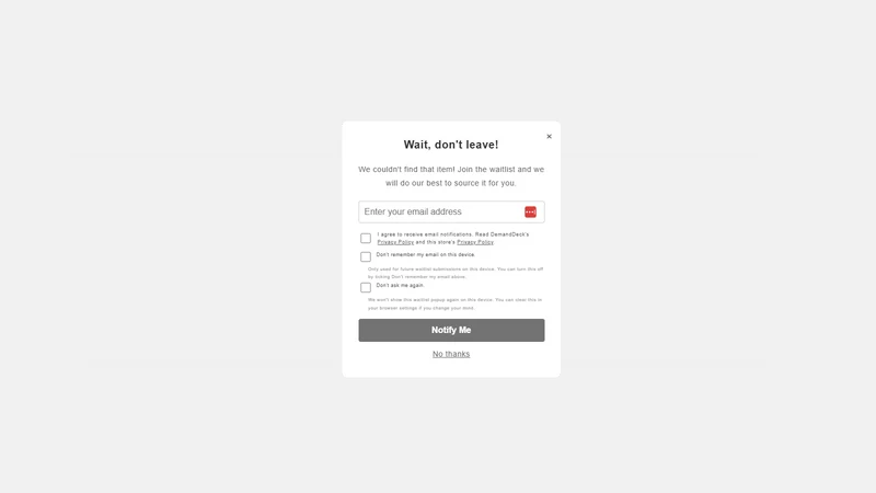 DemandDeck Search Intelligence