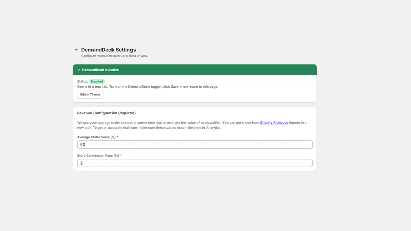 DemandDeck Search Intelligence