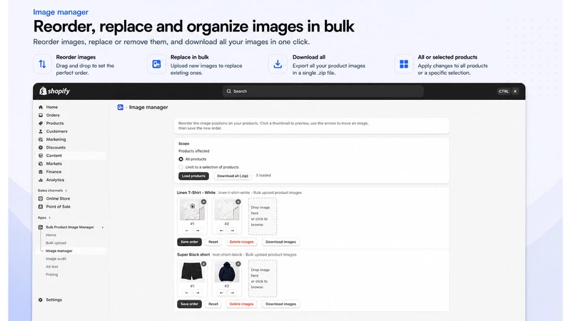 WWA Bulk Product Image Manager