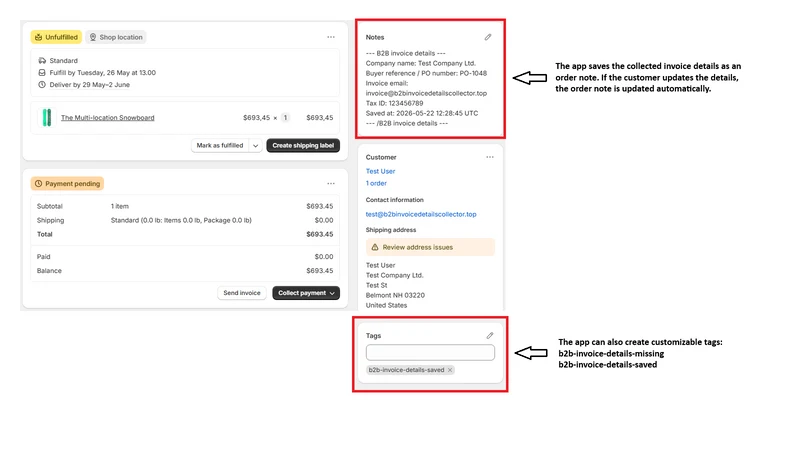 B2B Invoice Details Collector