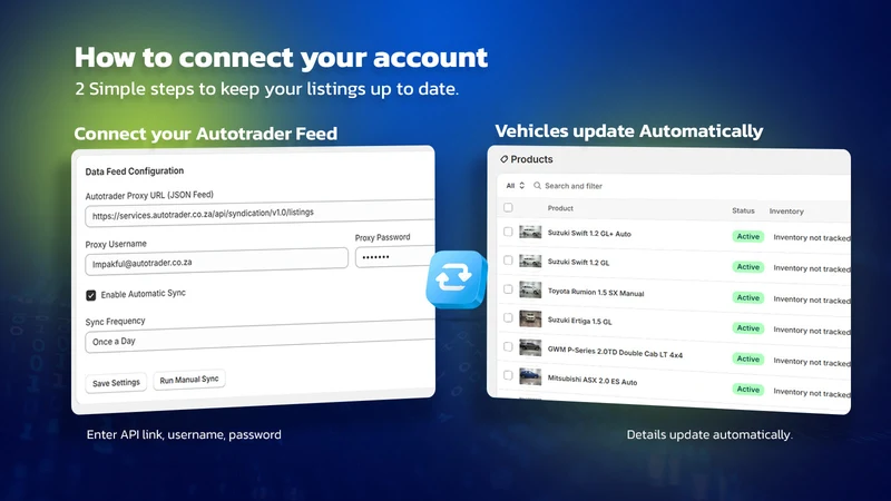 Autotrader RSA Vehicle Sync
