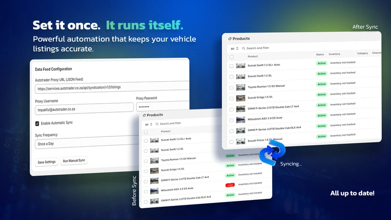 Autotrader RSA Vehicle Sync
