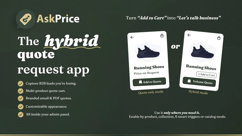 AskPrice: Hybrid Quote App