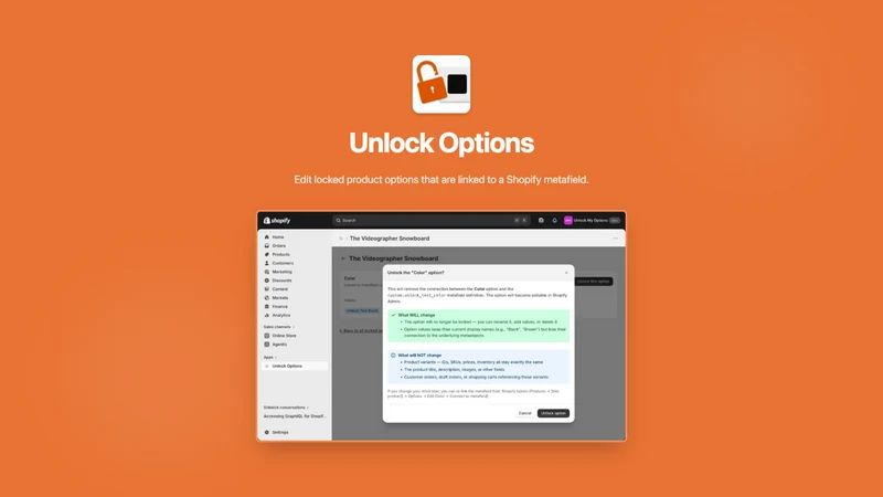 Unlock Options