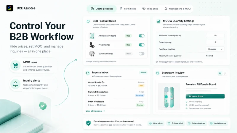 Sectionly: AI B2B Wholesale
