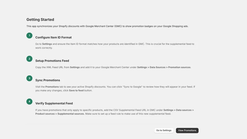 FeedFlow: Promotions Feed