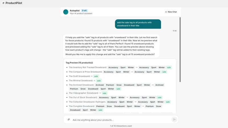 Product Pilot