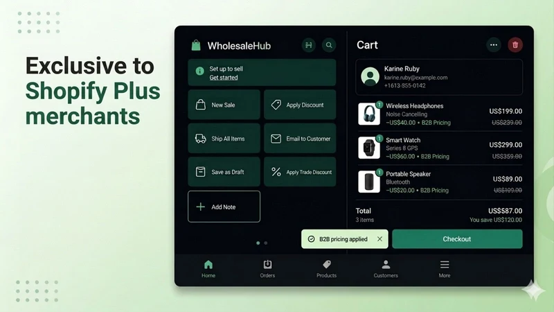 POS2B: Native B2B Prices