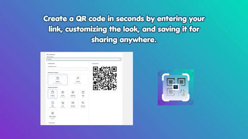 QR Code Generator & Tracker