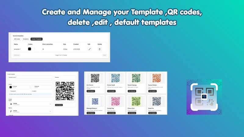 QR Code Generator & Tracker