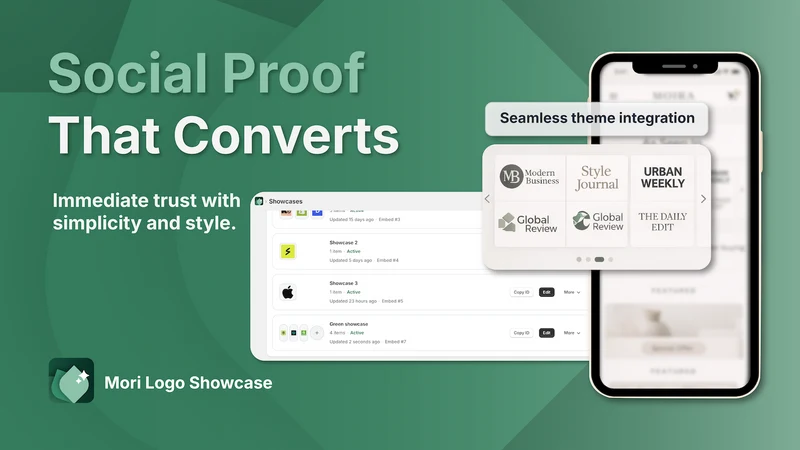 Mori AI Logo Showcase & Slider